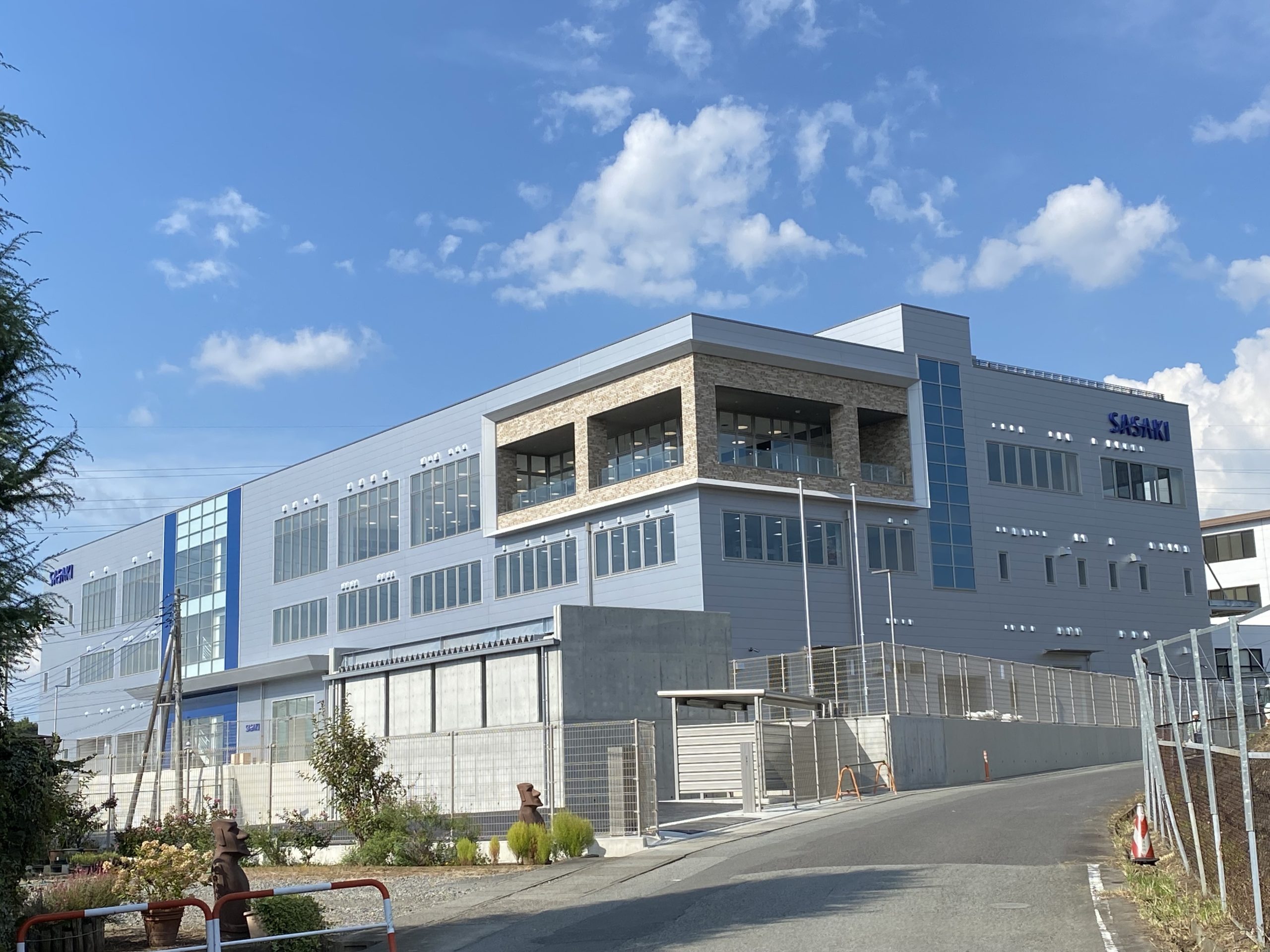 株式会社ササキ様（山梨県韮崎市） 新工場にフィットネスルームを作り